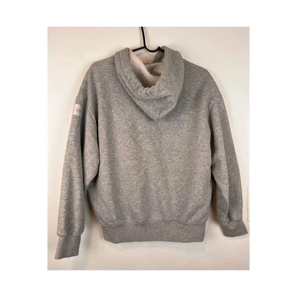 Alo Yoga Gray Hoodie jacket Full Zip Size S